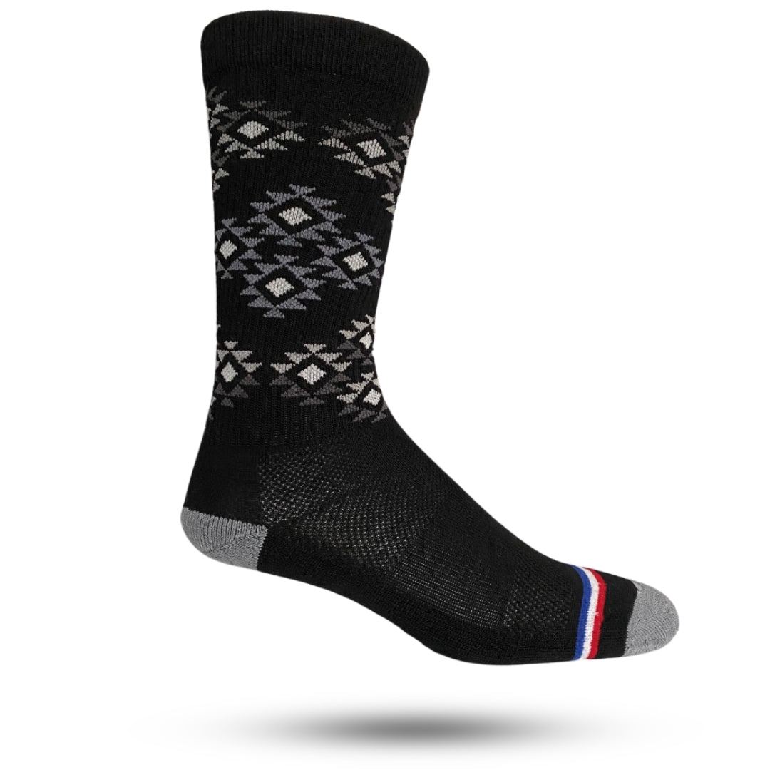 (Copy) "Purdie" Lightweight Aztec Adventure Sock