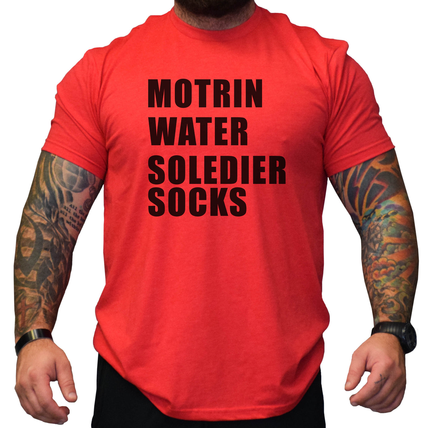 Motrin Water Socks Text Tee